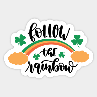 Follow the Rainbow Sticker